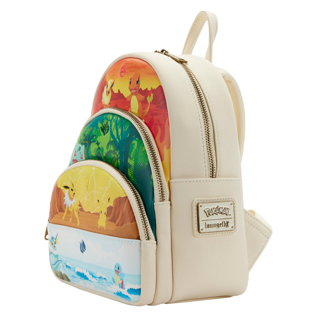 Pokemon Elements Triple Pocket Mini-Backpack